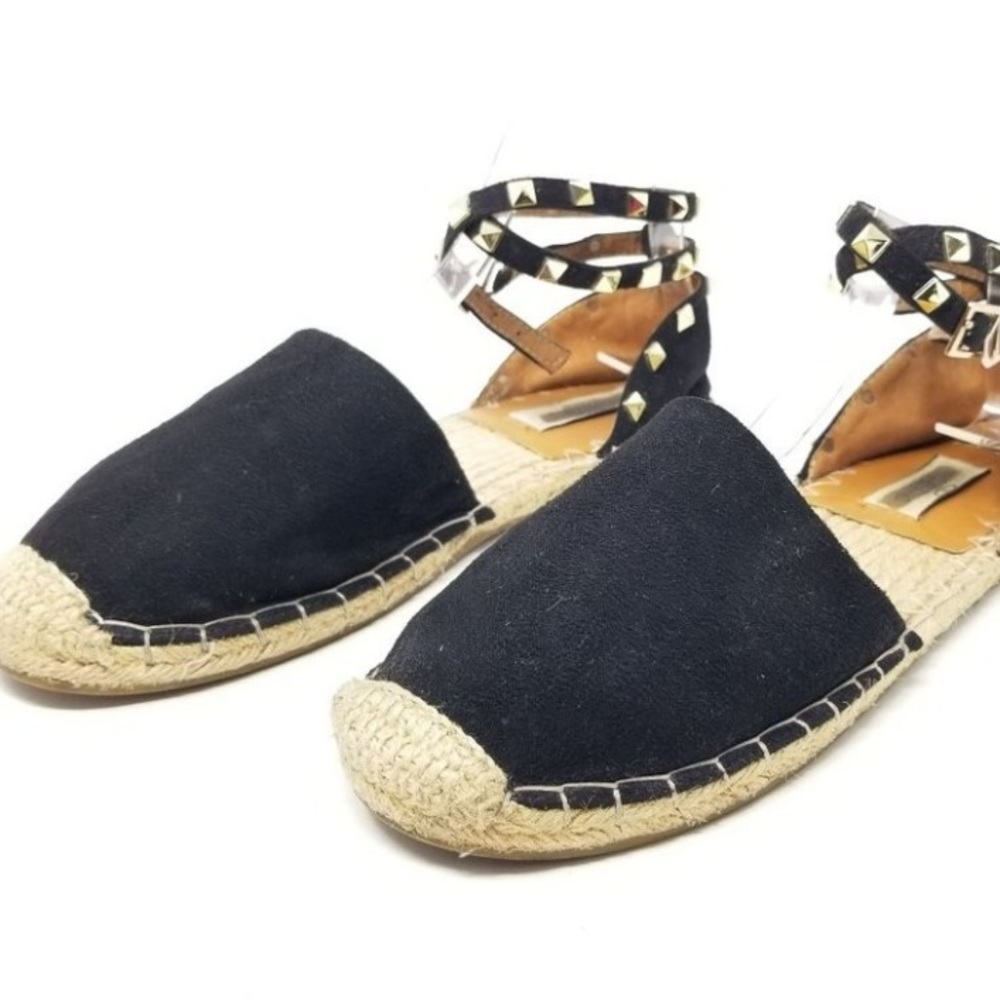 Valentino Bk Rockstar Double Ankle Strap Espadrilles